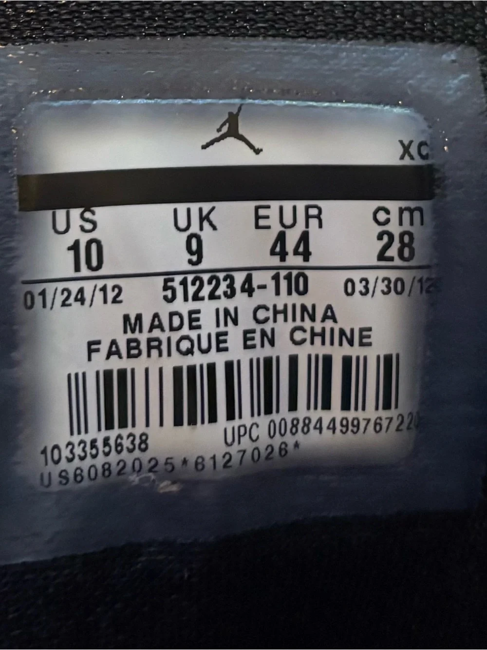Air Jordan Flight 123 RST “White Black”